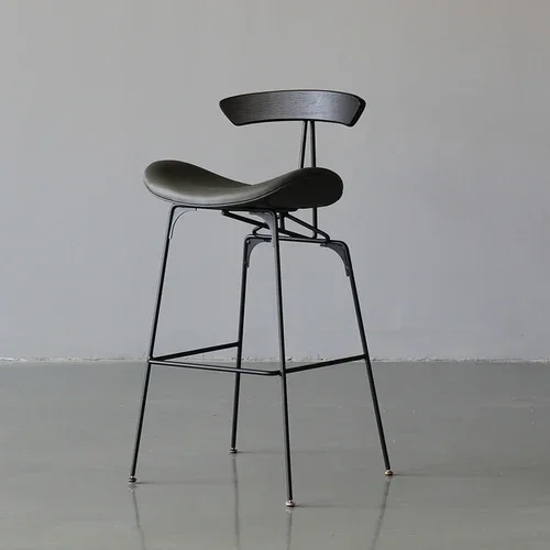 Esme Leather Bar Stool