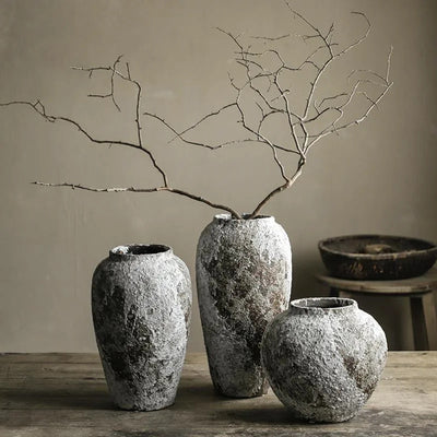 Amelia Stone Ceramic Vase