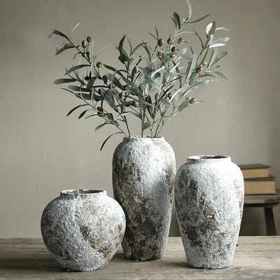 Amelia Stone Ceramic Vase