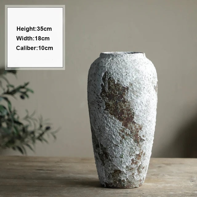 Amelia Stone Ceramic Vase