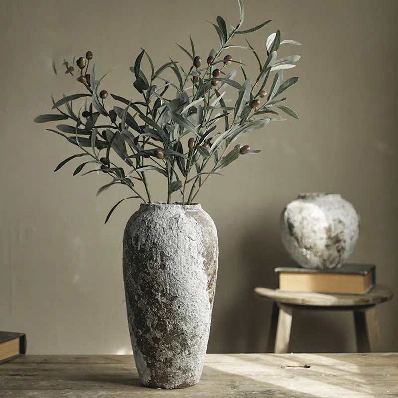 Amelia Stone Ceramic Vase