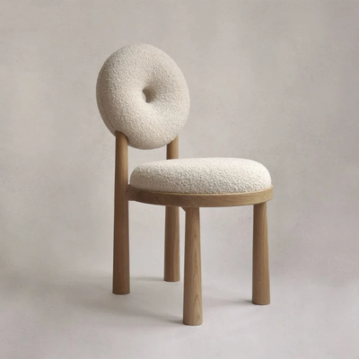 Jonas Wooden Cushion Chair