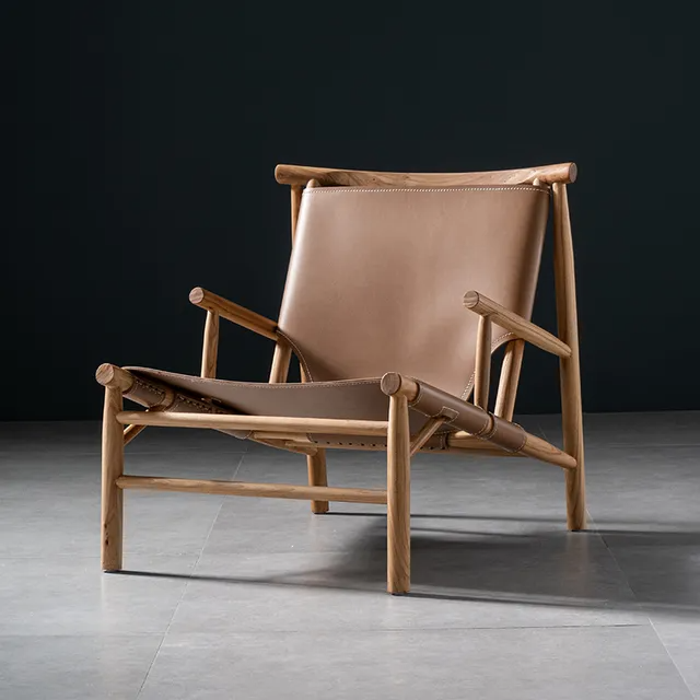 Charli Leather Single Lounge Chair