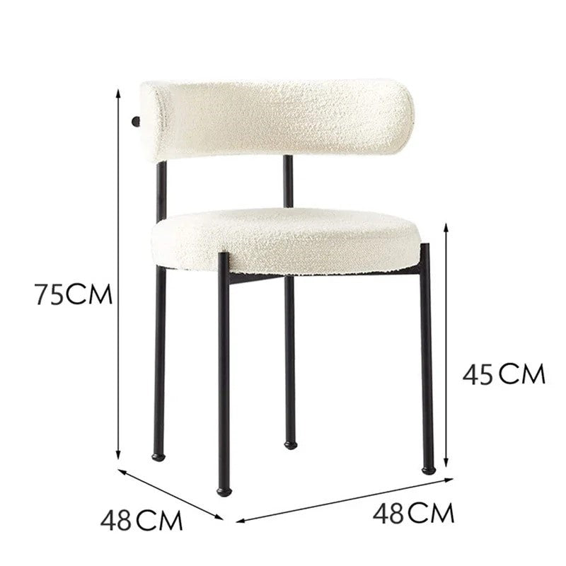 Ava Sherpa Dining Chair