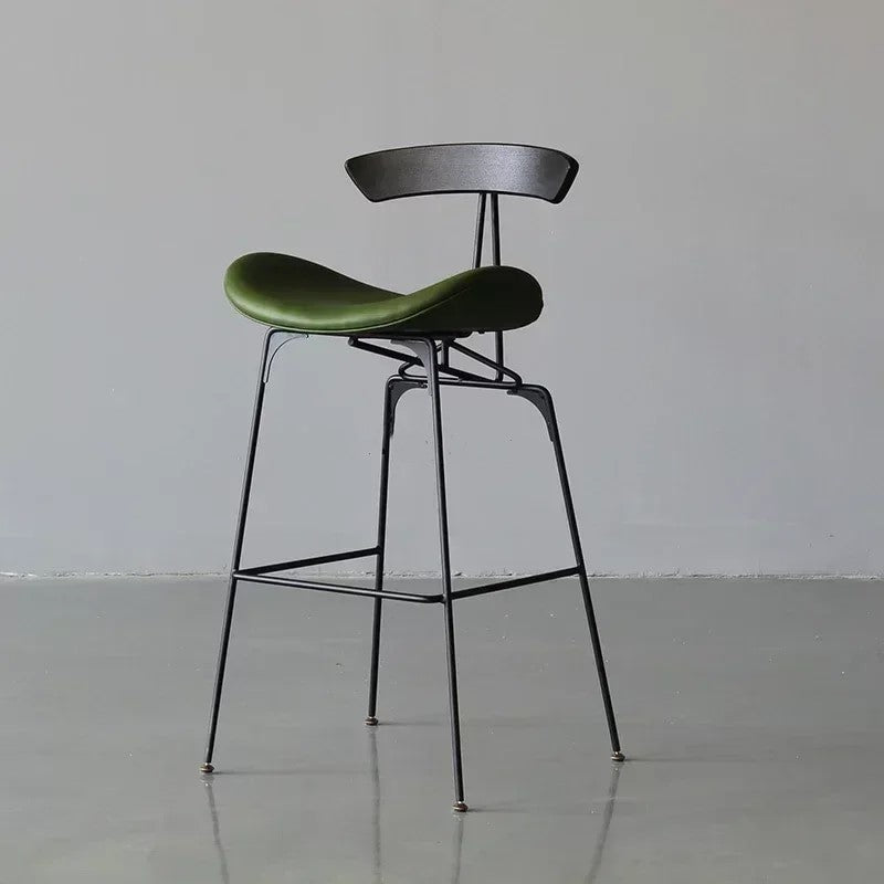 Esme Leather Bar Stool