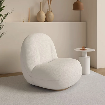 Dori White Lounge Chair