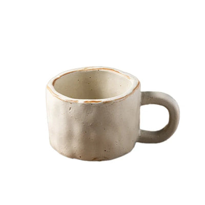 Jaden Off White Ceramic Coffee Mug Set