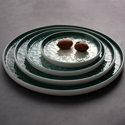 Elina Emerald Gradient Tableware Plate