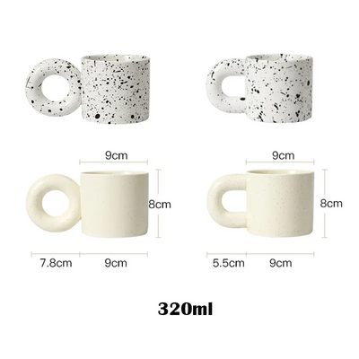 Lore Ceramic Coffee Mug Set