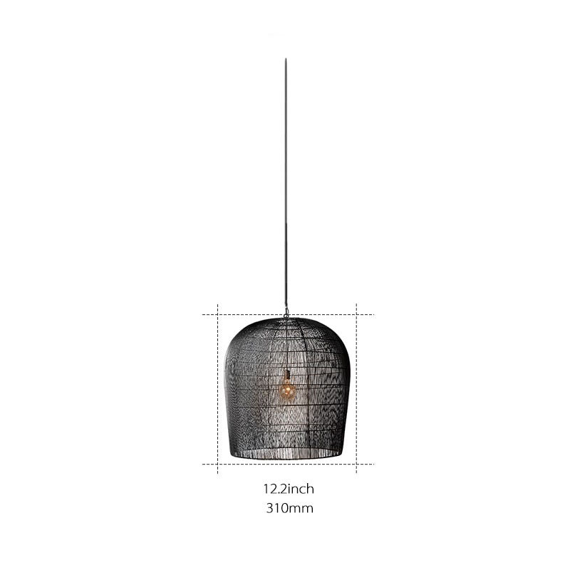 Séraphine Bamboo Cage Ceiling Light