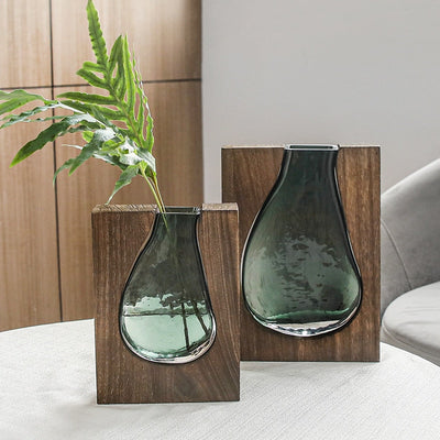 Beryl Glass Vase