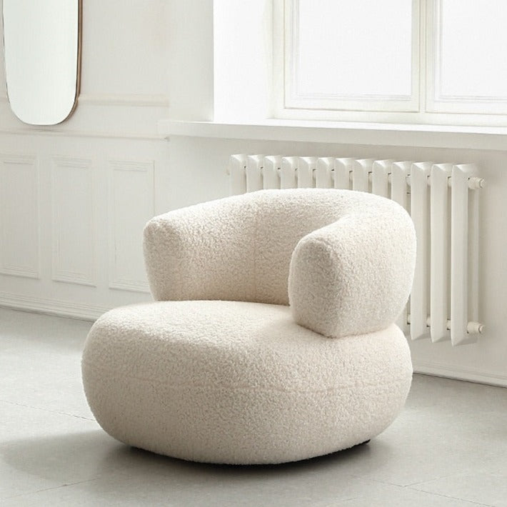 White Lounge Armchair