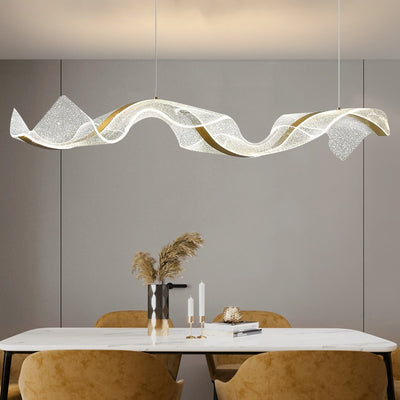 Annmarie Wave Led Chandelier