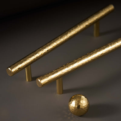 Gold Textured Door Handles and Pulls