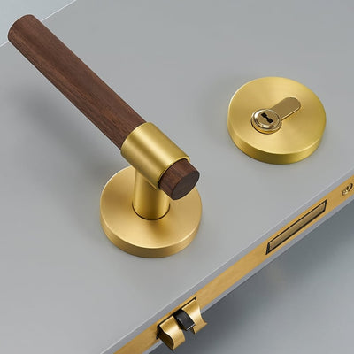 Wooden Doro Handles With Lock