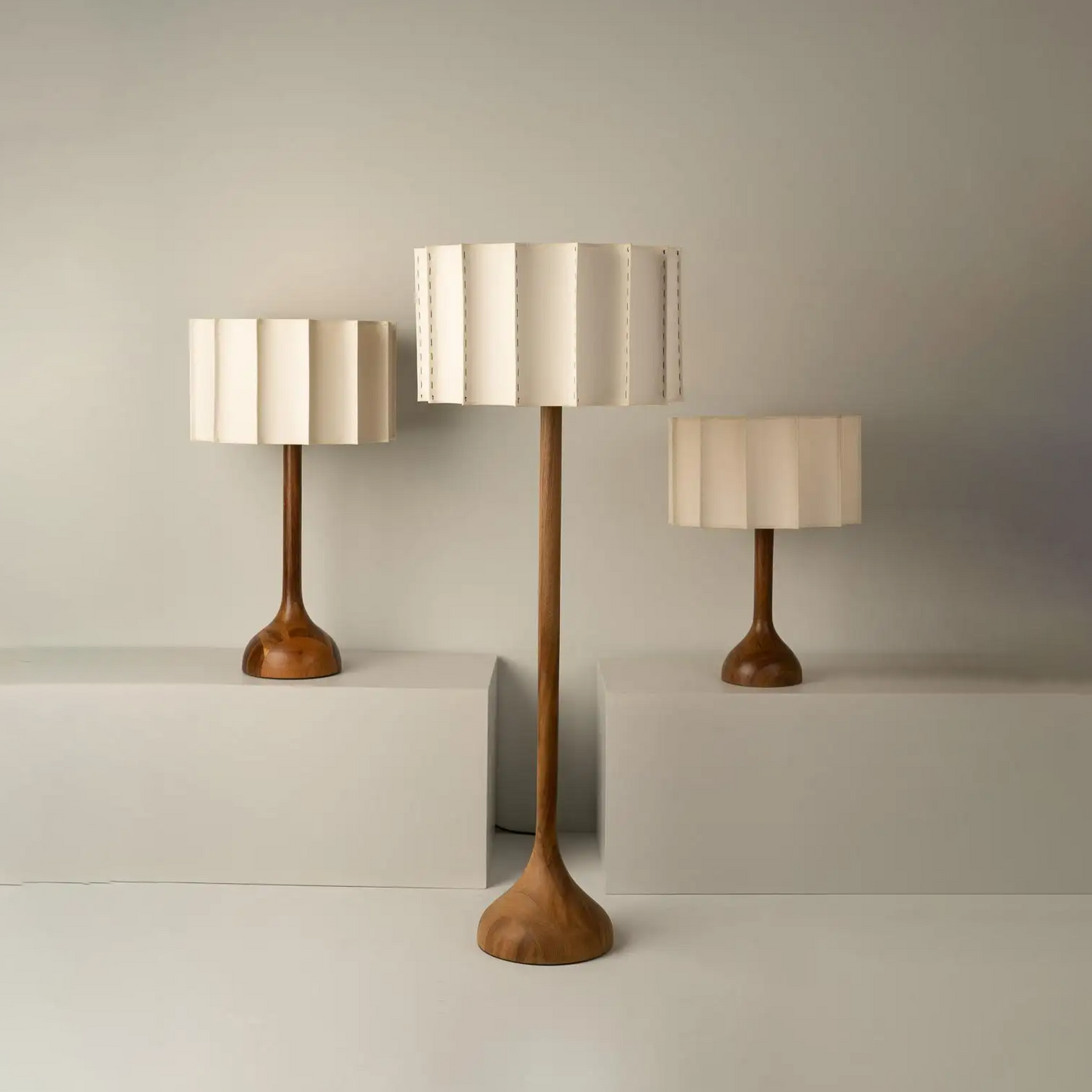 Mei Wooden Floor Lamp