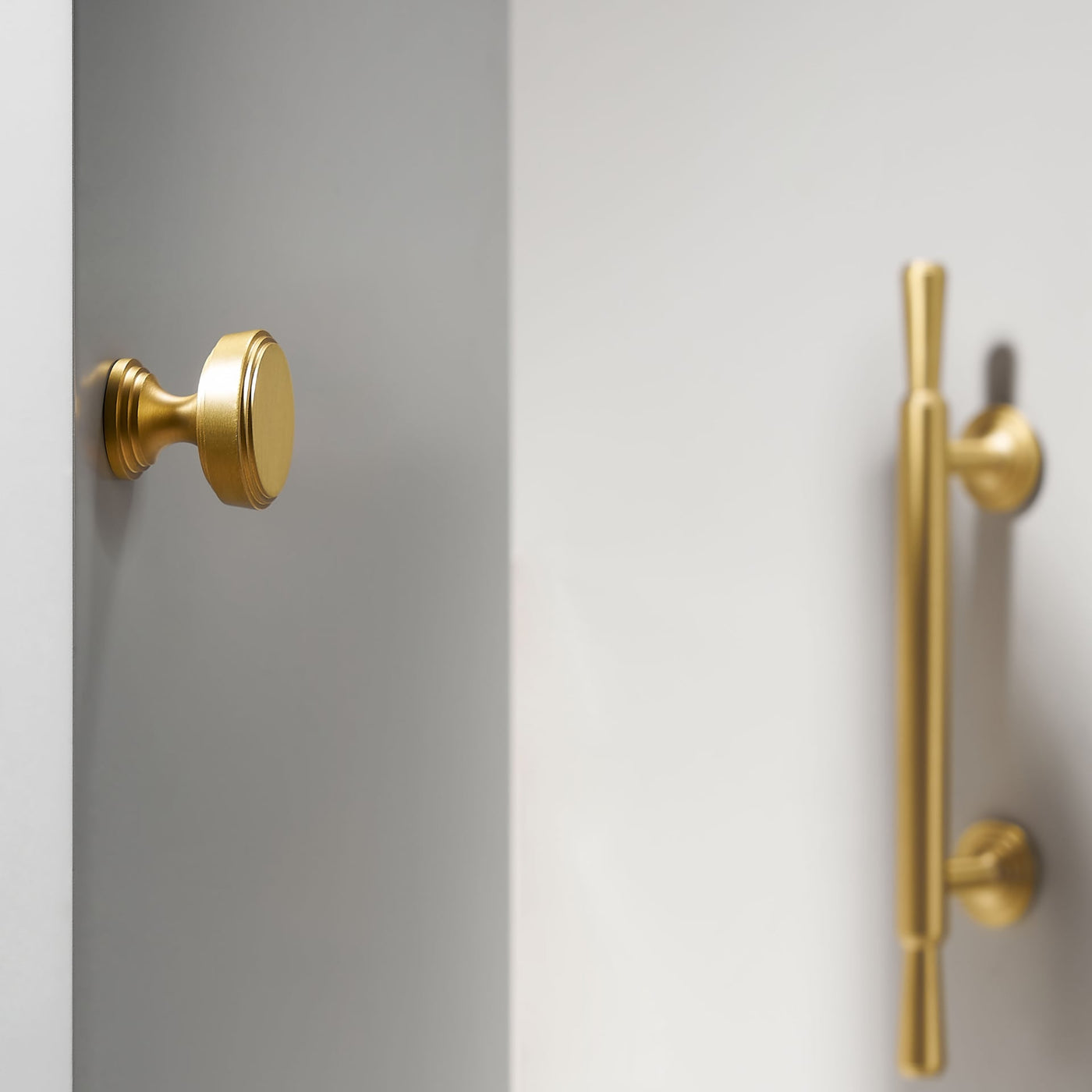 Saige Solid Brass Door Handles