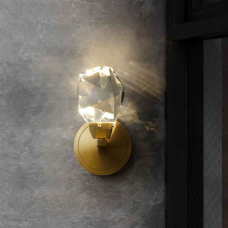 Dolores Crystal Wall Light