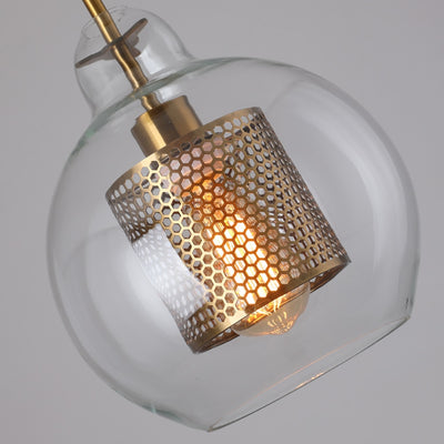 Zoé Ball Honeycomb Pendant Light