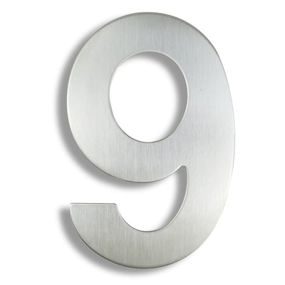 Silver House numbers